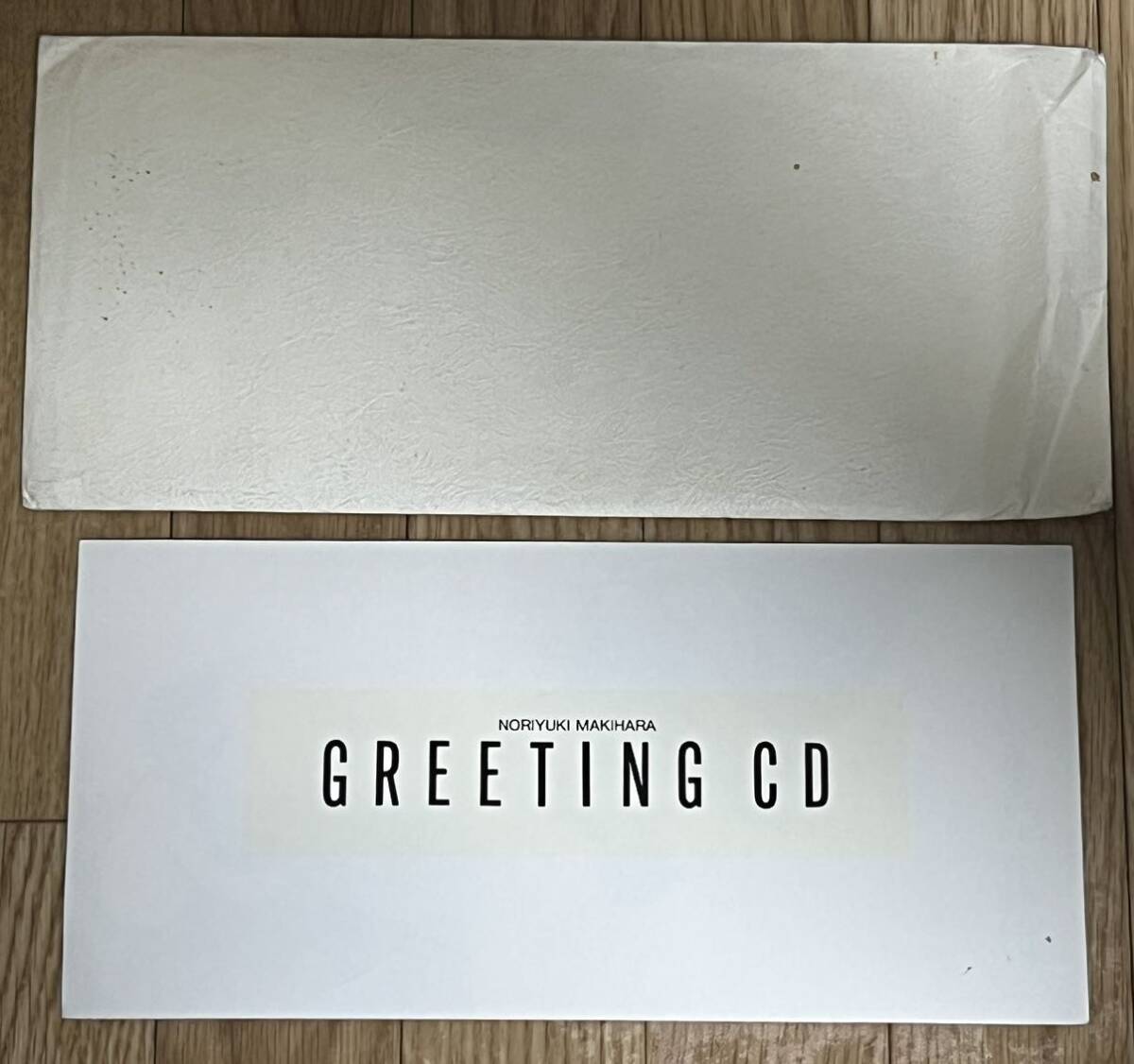 槇原敬之 GREETING CD 非売品 8cmシングル_画像1