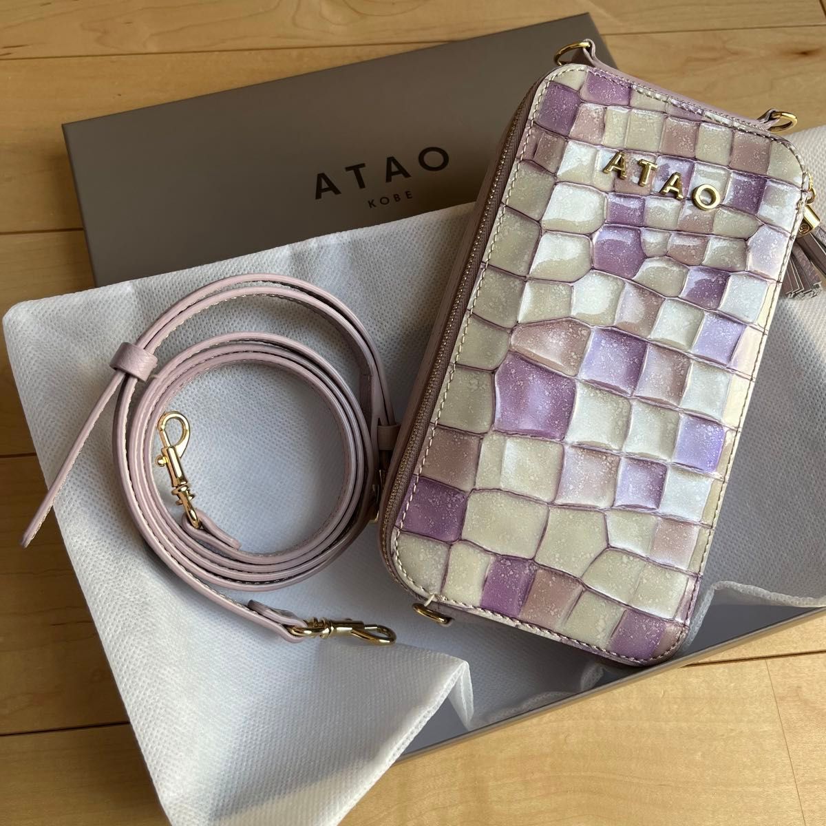 アタオ アミュレット ヴィトロ ロージーラベンダー ATAO アタオ アミュレット ヴィトロ ロージーラベンダー ATAO