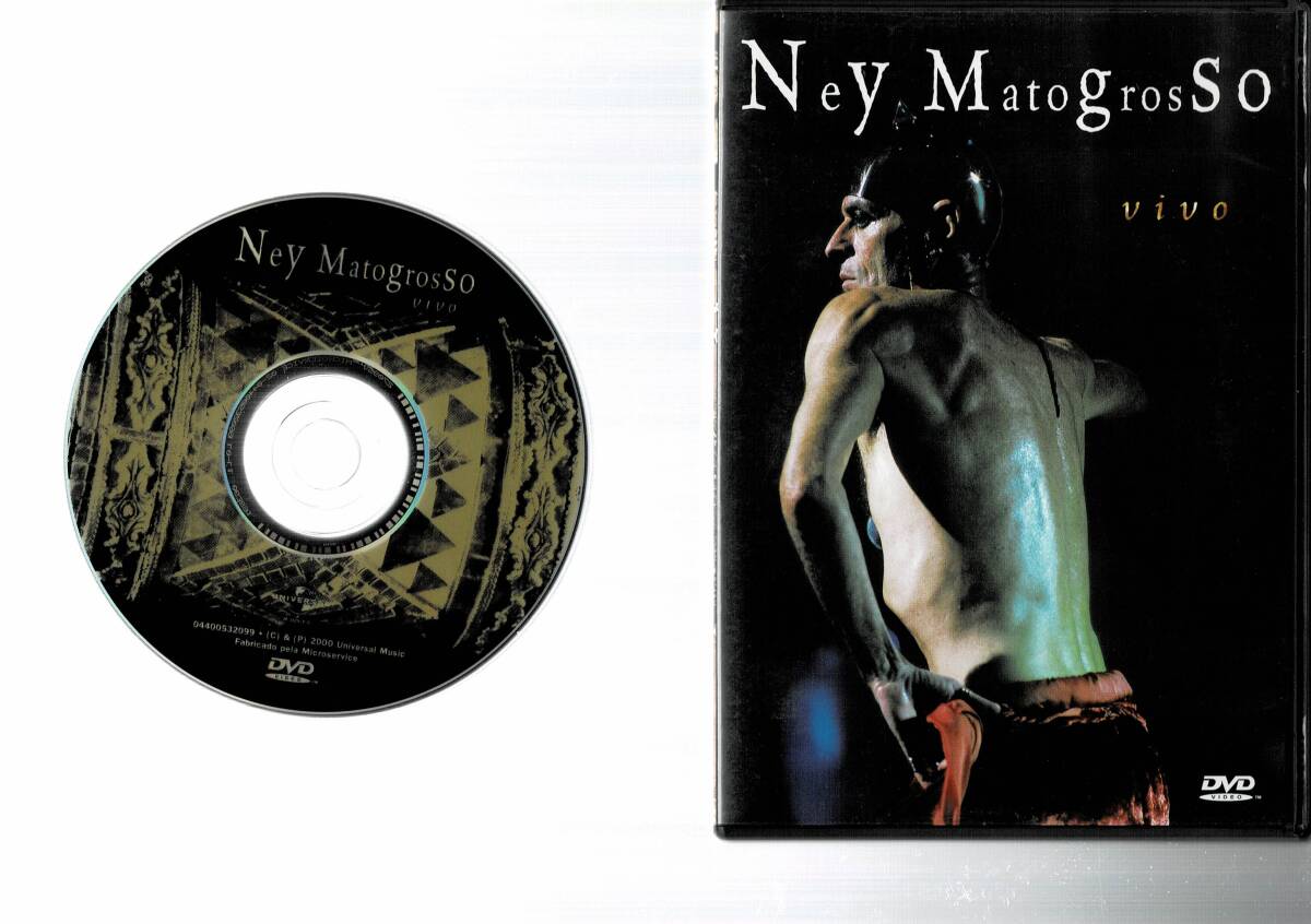 M10 ネイ・マトグロッソ  ライヴ・ブラジル 1999 Ney Matogrosso - Vivo リージョンコード ALL 中古の画像1