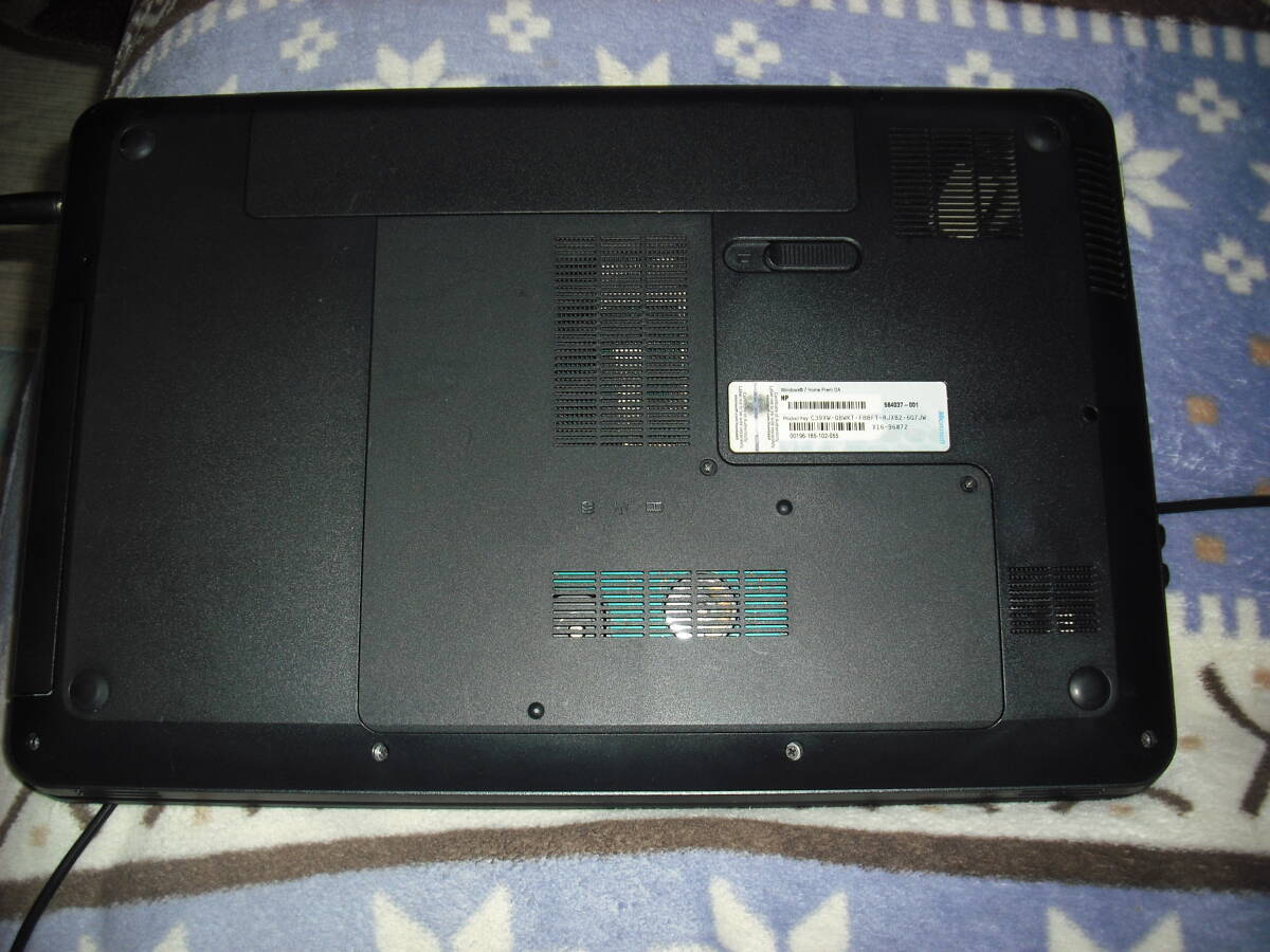 hp Pavillion g6　Windows10 Pro 64bit　Intel Core i3-2330M 2.20GHz　4GB 320GB　15.6型　シルバー系　Wifi　Li-Office　AC付 ◇p1211◇_画像9