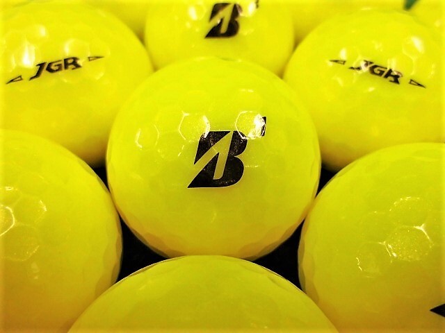 ★良質美品★ブリヂストン BRIDGESTONE TOUR B『JGR』2021年モデル イエロー 30個 ロストボール★_画像1