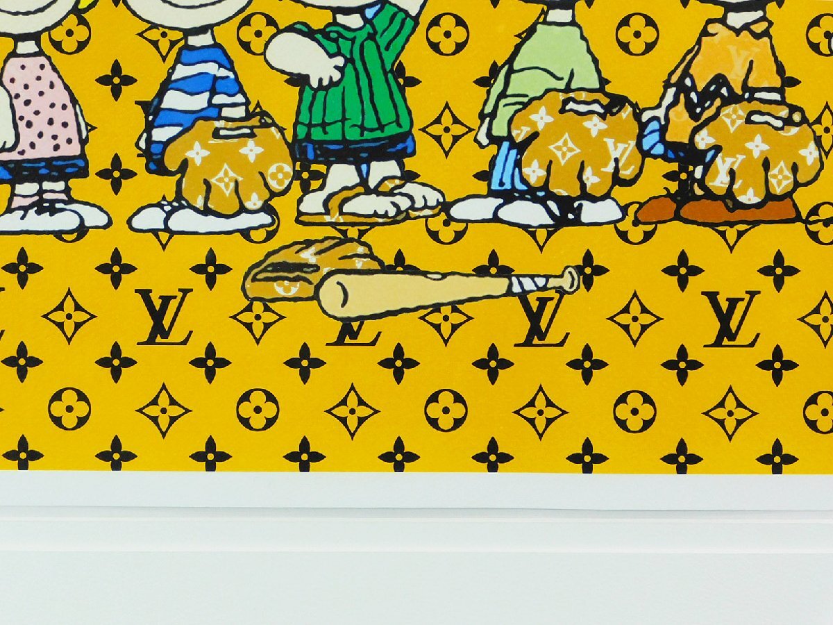 DEATH NYC Snoopy SNOOPY Louis Vuitton art poster frame en Boss seal collector discharge goods ka240329
