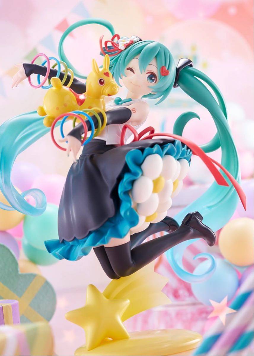 新品未開封◇初音ミク×RODY GYMNIC AMP＋ フィギュア サンキュー Hatsune Miku × Rody AMP+ Figure (39/Thank You Ver.) Taito Vocaloid_画像2