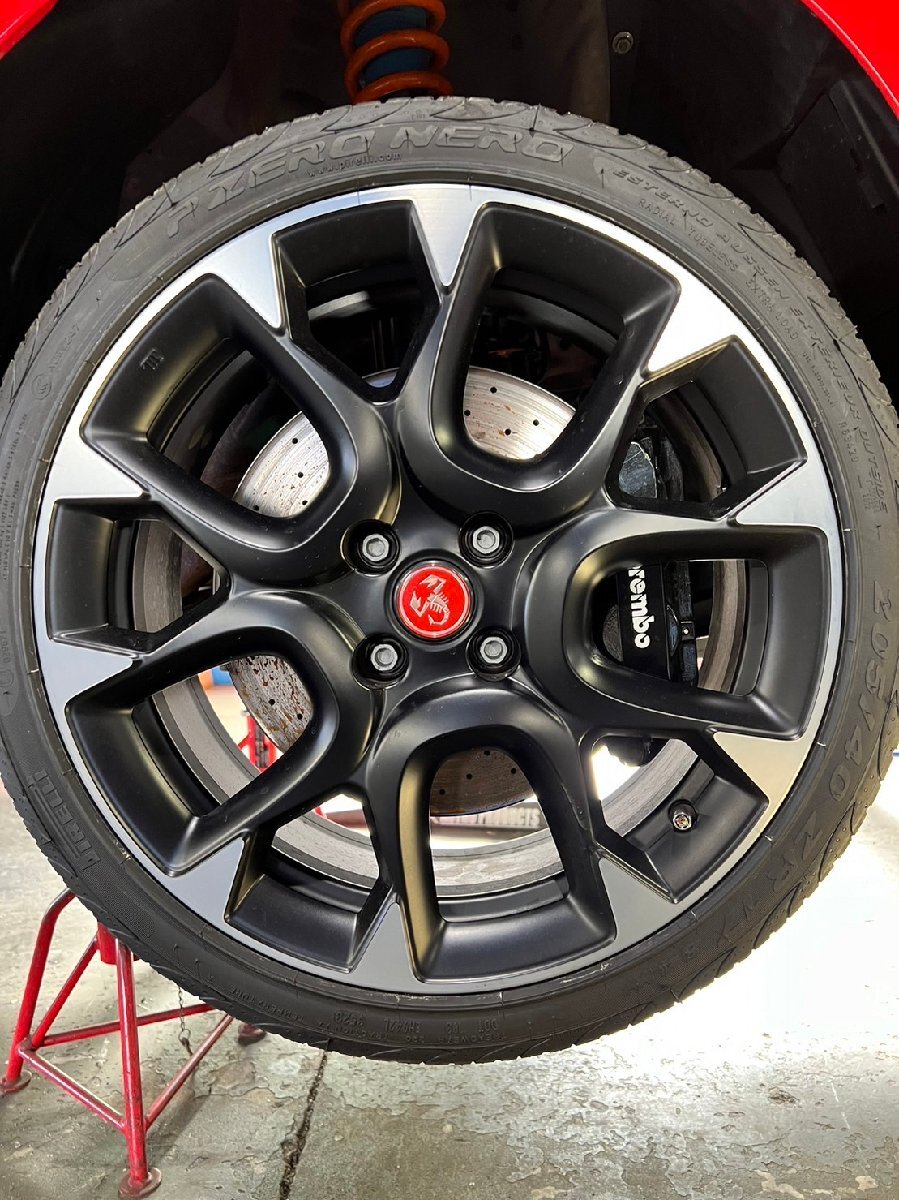 * 31214T abarth 595 Brembo 4pot передний суппорт [31OA1]