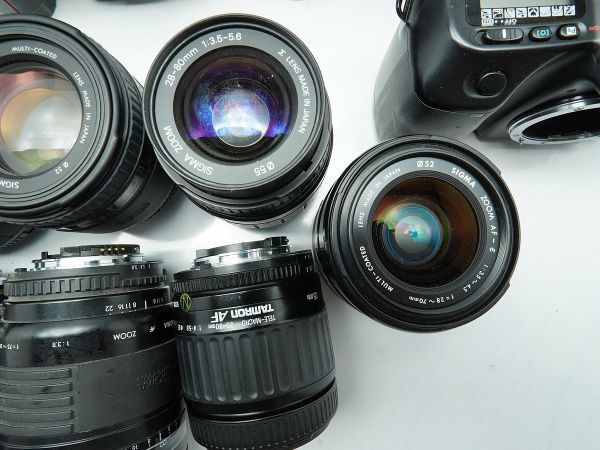 ★ニコン AF一眼&レンズなど★F90X/F100/F80/F50/F-601/F-801/SIGMA/ 等 計:25点まとめ【ジャンク品】29719_画像8