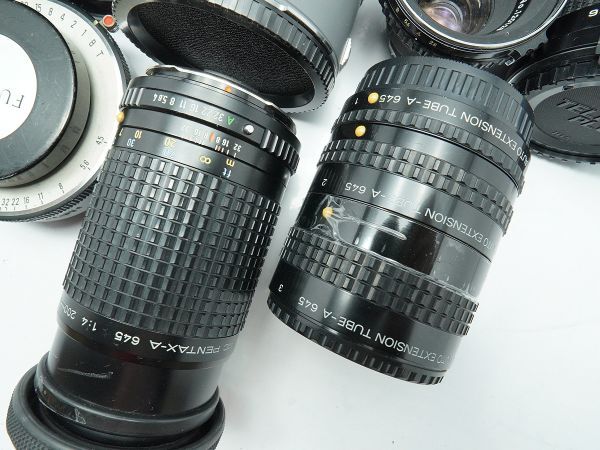 * medium size camera for lens etc. *ZENZA BRONICA/PENTAX 645/67/MAMIYA 645/NIKKOR-P/ etc. total :26 point summarize [ junk ]29784
