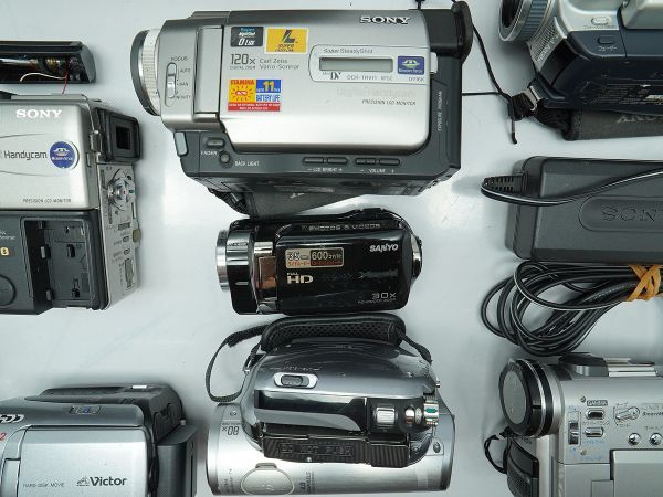 ★ビデオカメラなど★FUJIX/SONY/Victor/SHARP/SANYO/ 等 計:11点まとめ【ジャンク品】29782_画像4