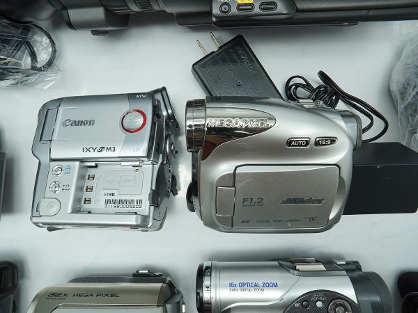 ★ビデオカメラなど★Victor/Canon/SONY/Panasonic/ 等 計:10点まとめ【ジャンク品】29779_画像6