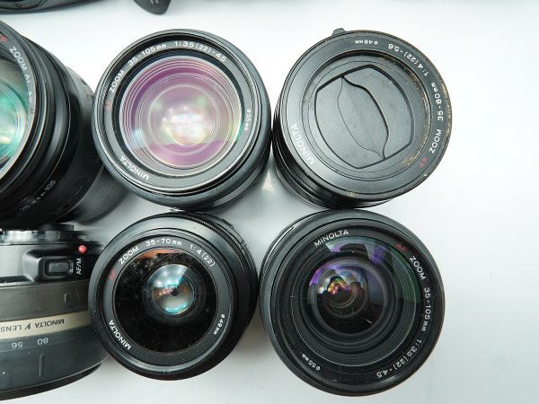 ★ミノルタ AF一眼&純正レンズなど★α7xi/707si/7700i/507si/7000/3xi/V LENS/ 等 計:32点まとめ【ジャンク品】29764の画像8