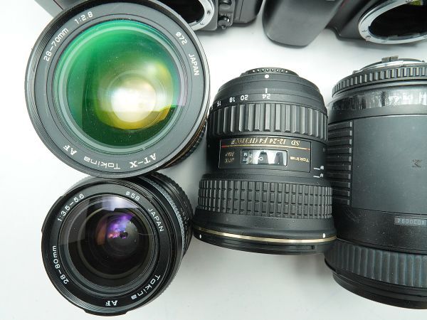 ★ニコン AF一眼&レンズなど★F100/F90X/F70/F60/F-601/F-801/TAMRON/ 等 計:26点まとめ【ジャンク品】29760_画像10