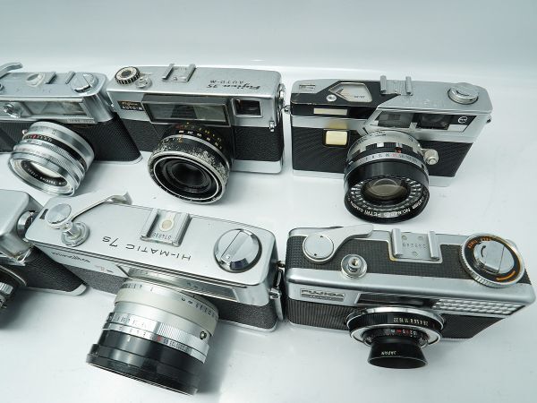 ★レンジファインダーなど★BEAUTY/Nikon/OLYMPUS/Konica/Canon/YASHICA/PETRI/ 等 計:28点まとめ【ジャンク品】29747_画像10