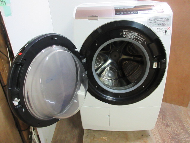 D665●HITACHI■全自動電気洗濯乾燥機■11kg/6kg■BD-SV110B型■2017年製■中古品_画像7