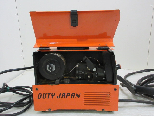 D696●DUTY JAPAN■ノンガス半自動溶接機■MIG-130■中古品_画像4