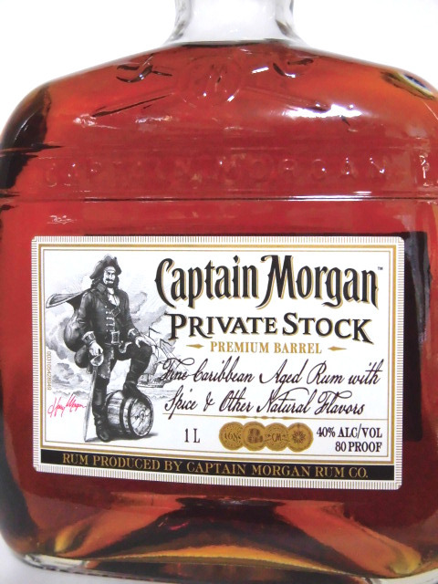 [L2] Captain Morgan private stock 1000ml[CAPTAIN MORGAN PRIVATE STOCK]