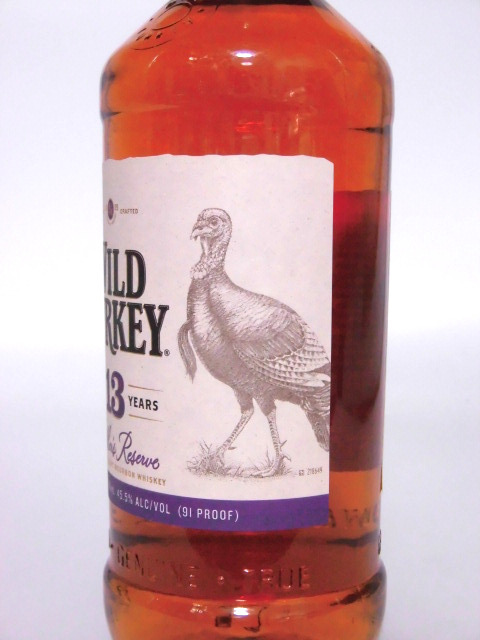 【L2】 終売品 ワイルドターキー13年 正規品 箱付 【WILD TURKEY 13Yaers Old】の画像5