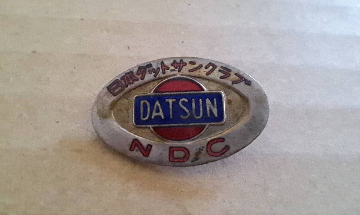 NIPPON DATSUN CLUB NDCbachi( осмотр Япония Old Datsun Club воротник глава . глава знак отличия машина значок булавка z Tokyo Nissan TOKYO JAF решётка 