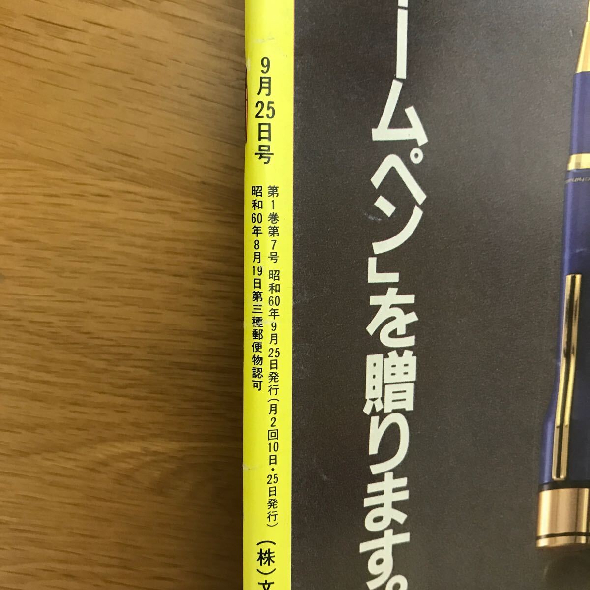 【送料無料】Emma 閻魔 昭和60年9月25日発行 日航機墜落一ヵ月 吉崎博子さんインタビュー 他 文藝春秋 / j862_画像6