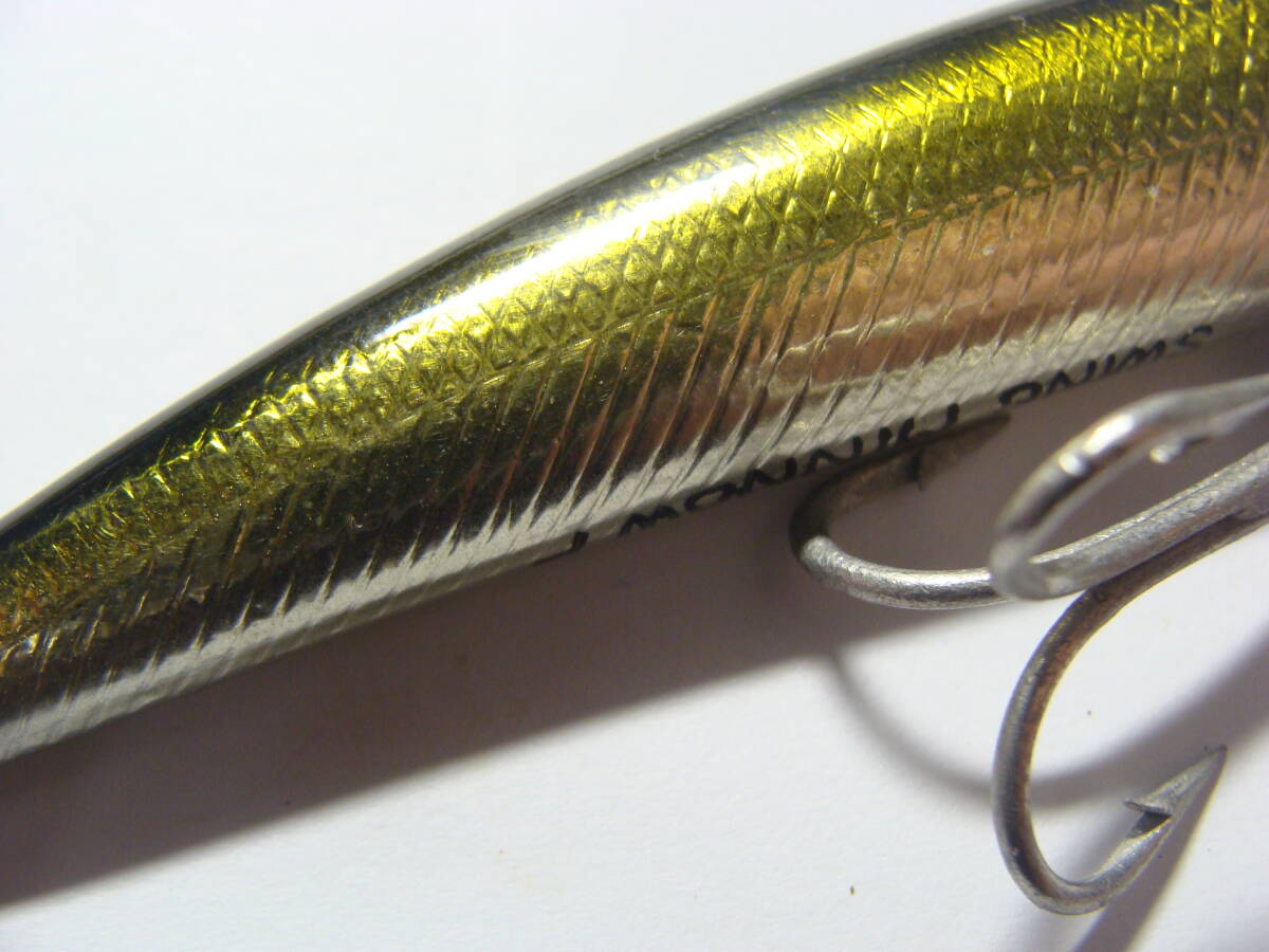 オールドヨーズリ　スウィングミノー　11　クロキン系　YO-ZURI　SWING　MINNOW　スイング　シーバス　ルアー_画像7