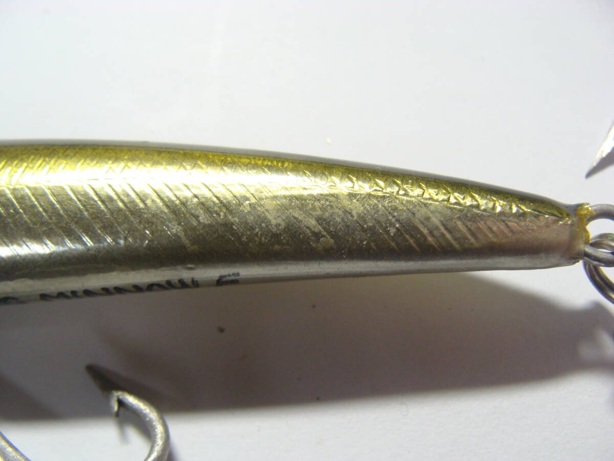 オールドヨーズリ　スウィングミノー　11　クロキン系　YO-ZURI　SWING　MINNOW　スイング　シーバス　ルアー_画像6