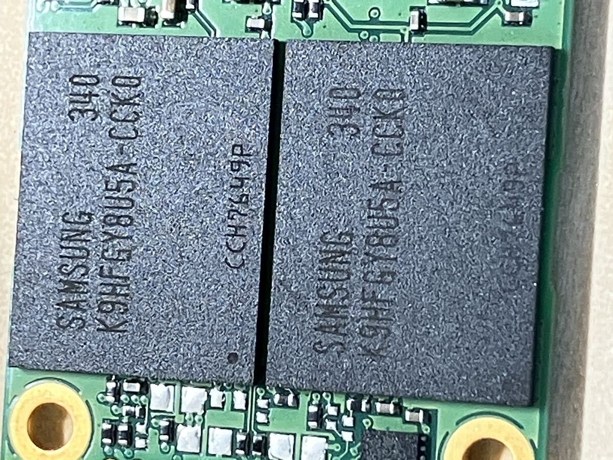 SSD 128GB MZMPD128 mSATA SAMSUNG SATA Samsung サムスン SM841 PCパーツ PC周辺 パソコンPC周辺 PCパーツ _画像6