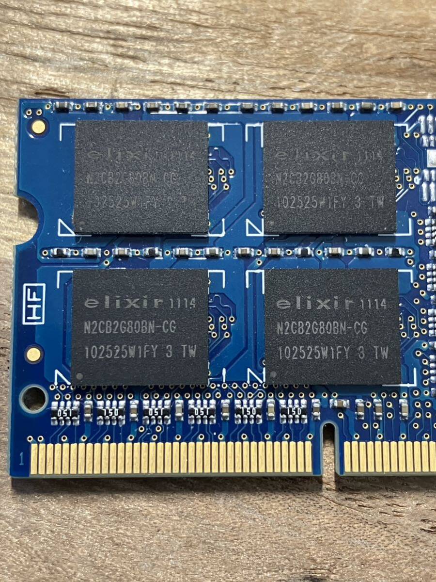 メモリ elixir 1114 2G 2枚 合計4GB 動作確認済み pc周辺 パソコンパーツ Memory_画像2