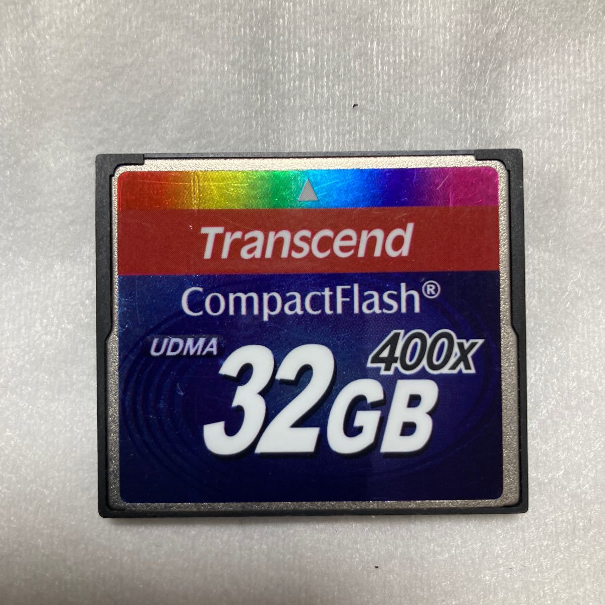 CFカード Transcend トランセンド CompactFlash コンパクトフラッシュ 400x倍速フォーマット済み メモリーカード 32G【美品】_画像1