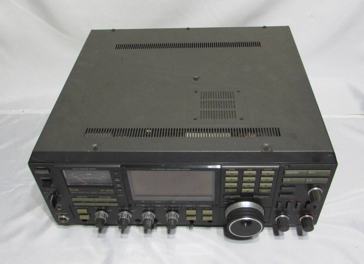 [No1690] радиолюбительская связь машина IC-970 V/UHF MULTI BAND ALL MODE TRANSIVER передвижной хорошая вещь 