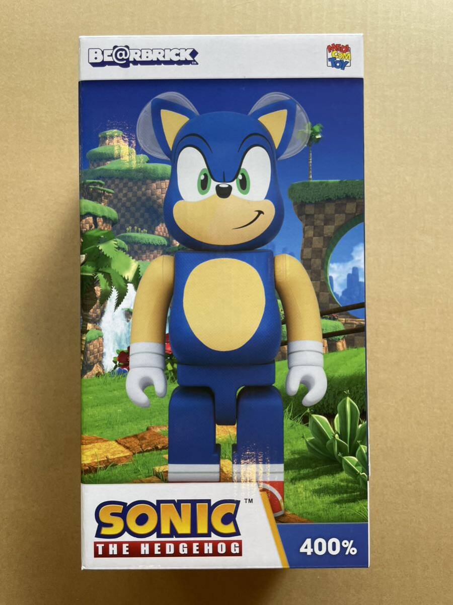 新品 BE@RBRICK SONIC THE HEDGEHOG 400％ MEDICOM TOY ベアブリック kaws カウズ BASQUIAT ソニック_画像3