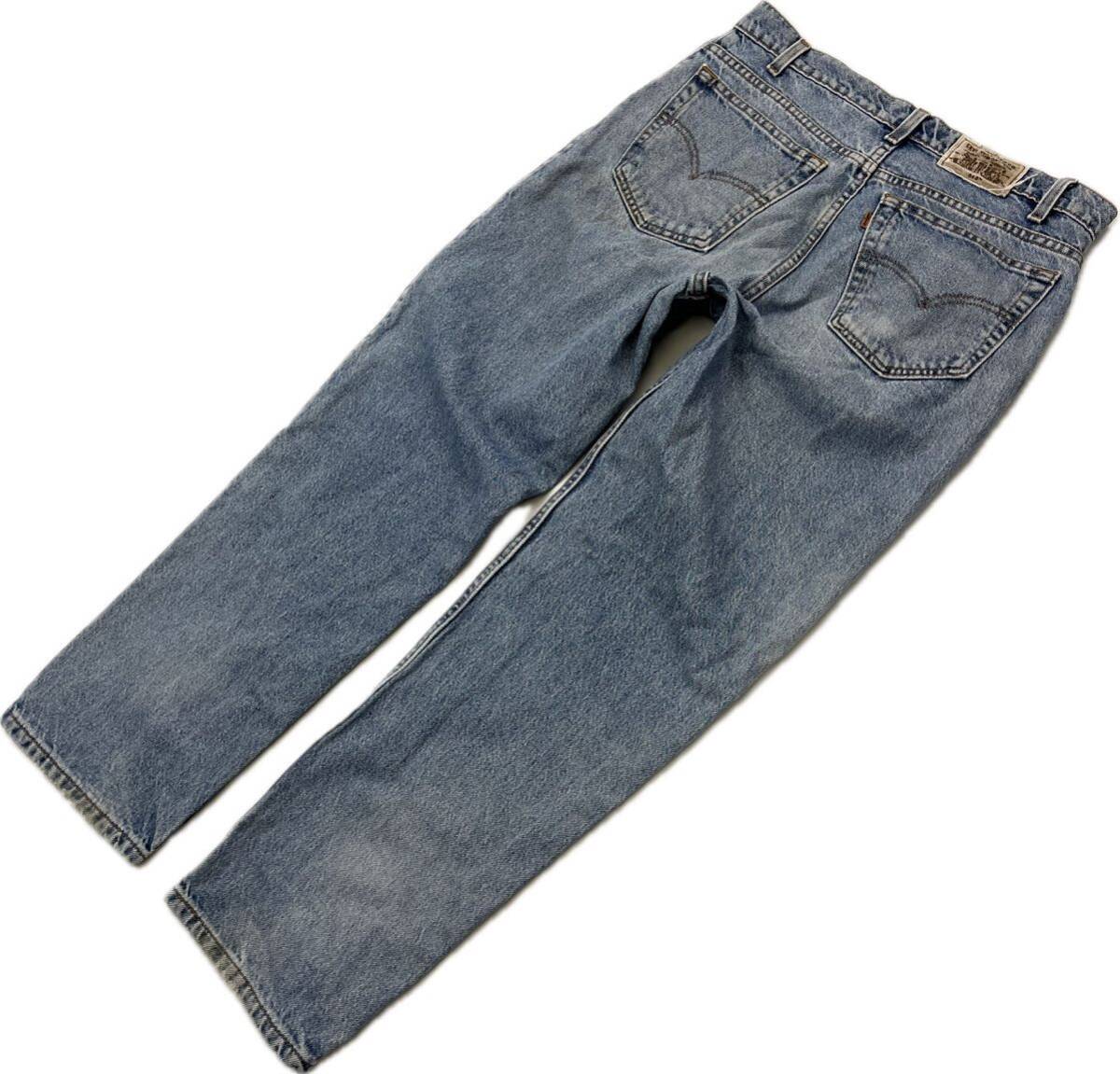 LEVIS ☆ 540 リラックス フィット テーパード ジーンズ デニムパンツ ライトブルー W34 アメカジ ストリート 古着 リーバイス■Ja7329_画像2