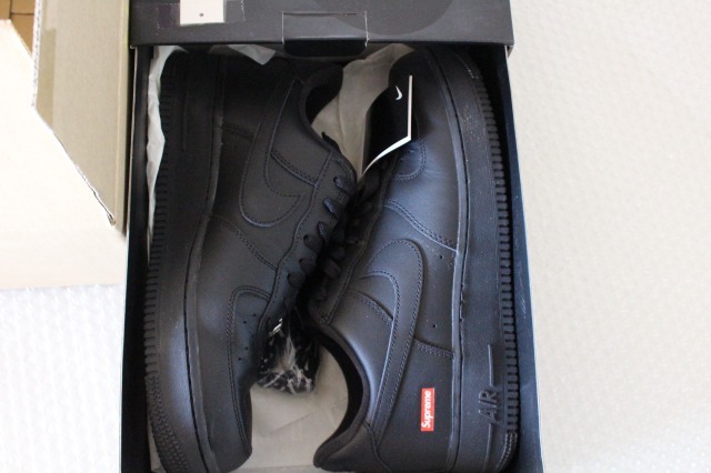 Supreme 20SS Nike Air Force 1 Low 27cm 9 Black_画像1