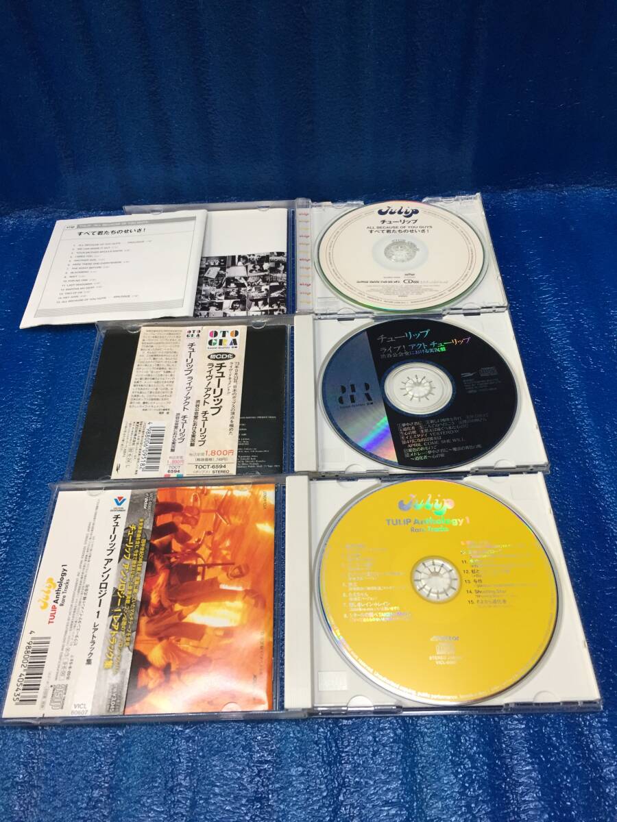 【中古品】★チューリップ TULIP CDまとめ売り１１枚セット _画像6