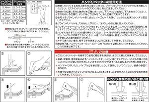 イチネンアクセス ツール事業部 スリーアキシス(three axis) ハンドリベッターキット ブラインドリベット100本付 20_画像4