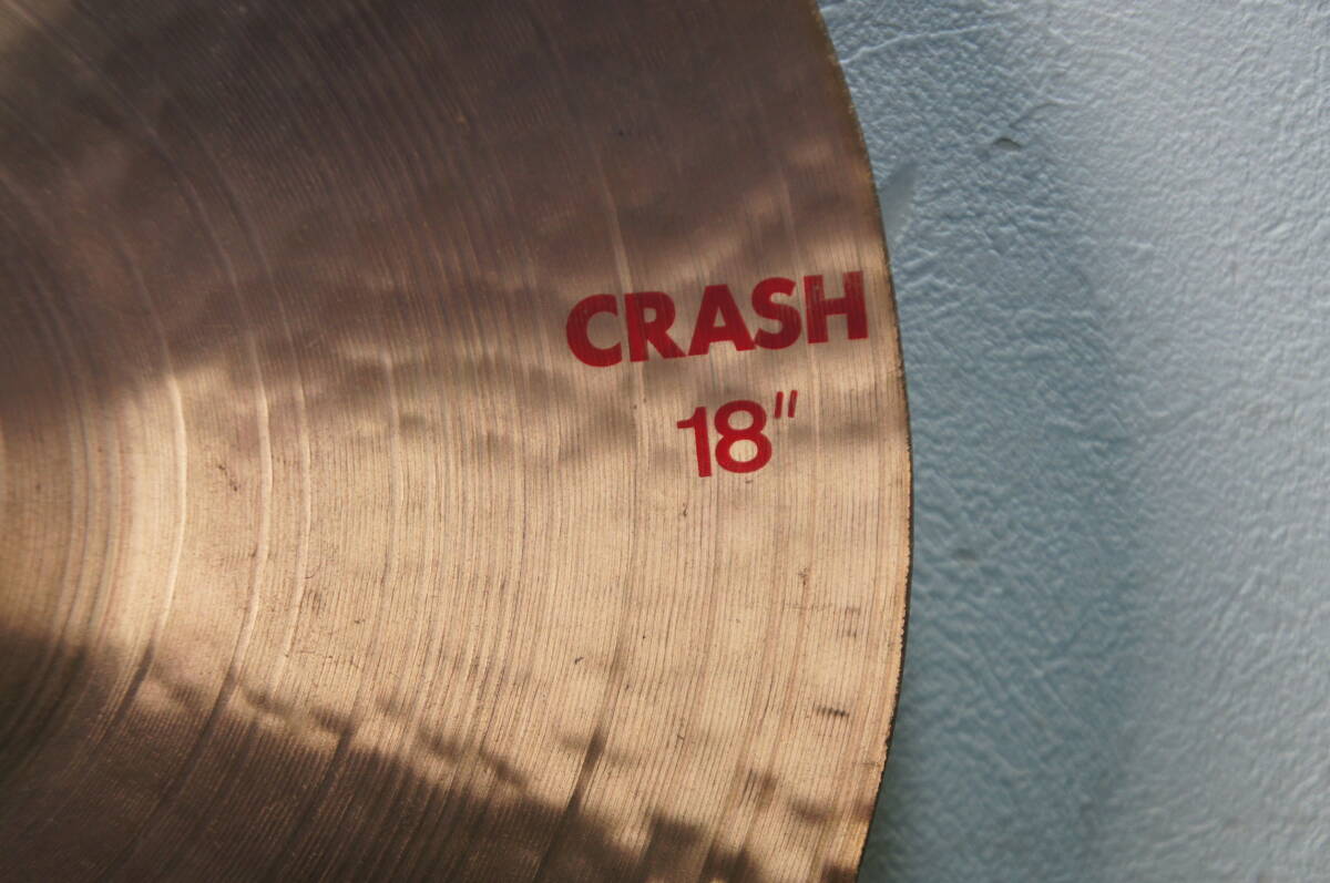 PAISTE 2002/パイステ クラッシュシンバル CRASH 18インチ 中古美品_画像3