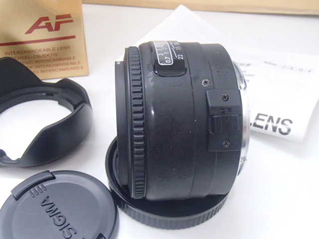 #59431【保管品】シグマ SIGMA AF SUPER WIDE II 24mm F2.8 キヤノン CANON レンズ カメラレンズ 動作未確認_画像4