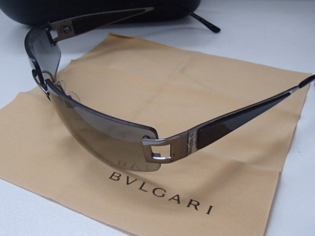 #59658【中古品】BVLGARI ブルガリ 636 103/11 63□125 サングラス メガネ 眼鏡 メンズ レディース ブランド_画像2