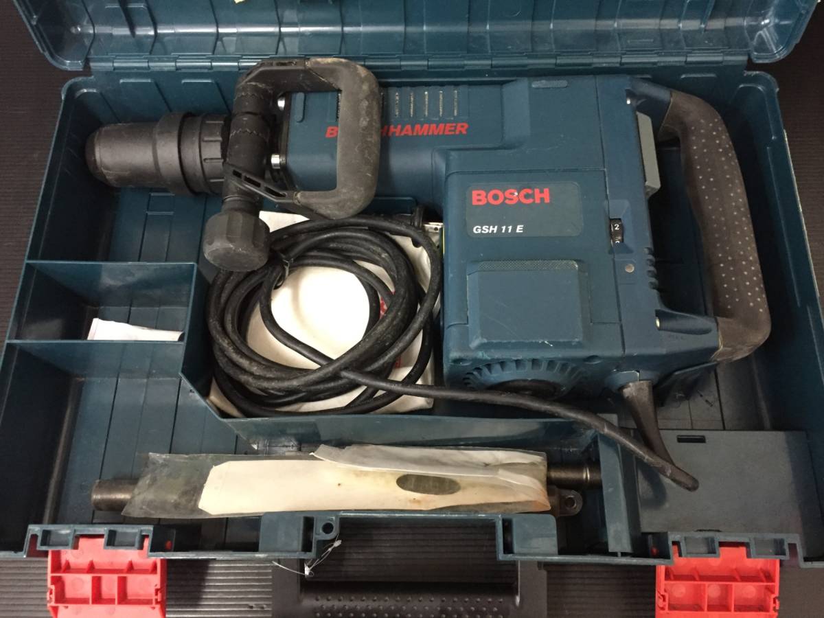 【中古品】★BOSCH(ボッシュ) SDS-max破つりハンマー GSH11E　T5304　IT5AUXELLZ08