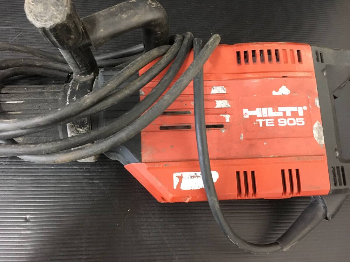 【ジャンク品】★HILTI 電動ハンマ　TE905　T-SO　ITNKICU2JTA4_画像3