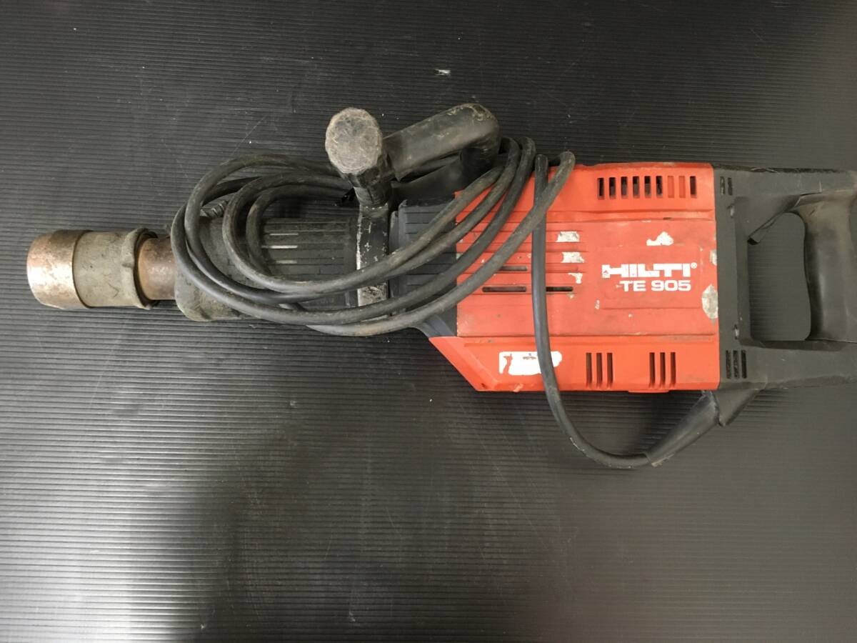 【ジャンク品】★HILTI 電動ハンマ　TE905　T-SO　ITNKICU2JTA4_画像1