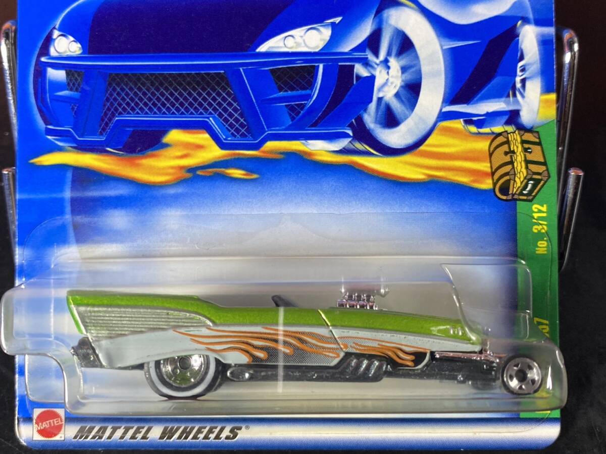 ホットウィール HOTWHEELS TH ROADSTER 1957 トレジャーハント Real Riders STH_画像1