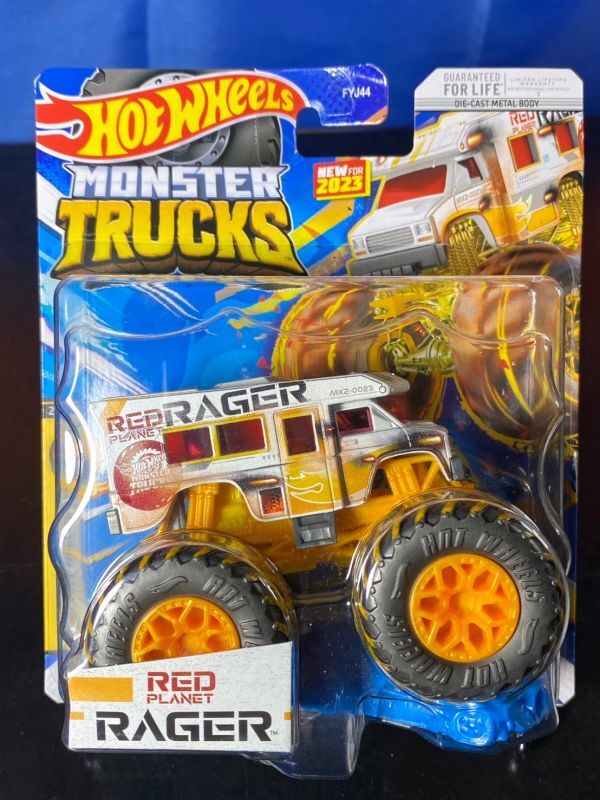 ホットウィール HOTWHEELS MONSTER TRUCKS RED PLANET RAGER キャンピングカー モンスタートラック_画像1