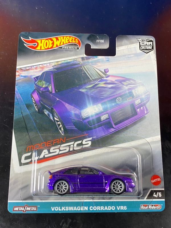 ホットウィール HOTWHEELS MODERN CLASSICS VOLKSWAGEN CORRADO VR6 フォルクスワーゲン コラード Real Riders_画像1