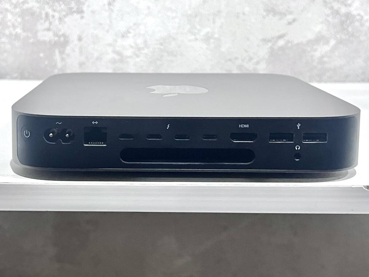 【中古】Apple Mac Mini 2018 A1993 Core i7 3.2GHz メモリ16GB SSD256GB 1Gb-e 【箱なし・ACあり】の画像3