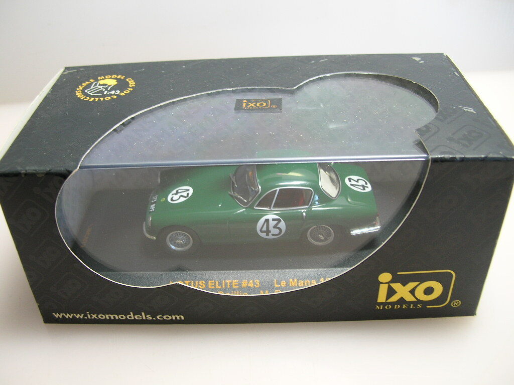 ixo ミニカー ロータス エリート Lotus Elite #４３ ル・マン２４時間 １９６０　1/43 ミニカー 箱入_画像3