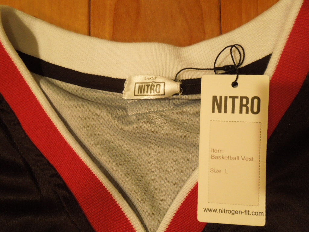 NITRO タンクトップ　Basketball Vest バスケット　Lサイズ_画像2