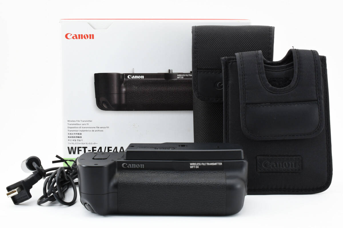 20113 ★現状品 動作未確認 Canon キャノン ワイヤレスファイルトランスミッター WFT-E4/E4A カメラ 光学機器 アクセサリーの画像1