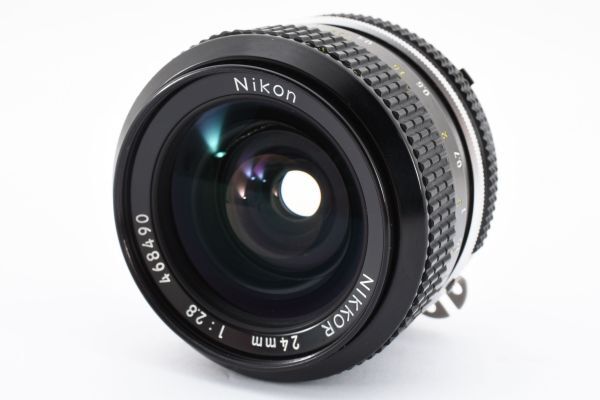 極上品★　フィルター付　ニコン　Nikon Ai 24mm F2.8 単焦点マニュアルレンズ　#20103_画像2