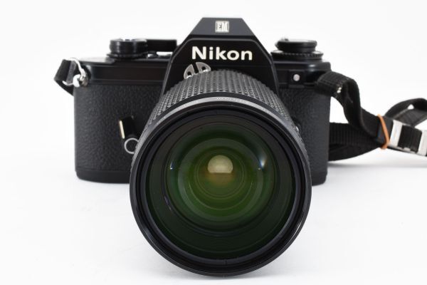 【ズームレンズ付き】 Nikon ニコン EM リトルニコン フィルムカメラ 一眼レフカメラ 取説 ストラップ 付属 現状品 ＃201101の画像2