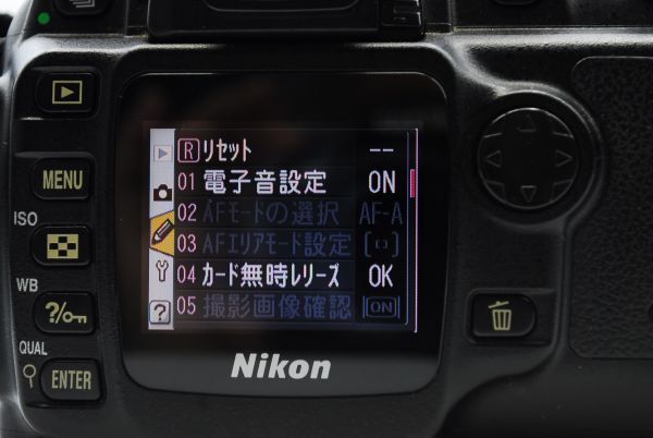 20118★　【極上品】　Nikon D50　カメラ本体　デジタル一眼レフ　バッテリー　充電器付き　動作確認済_画像10