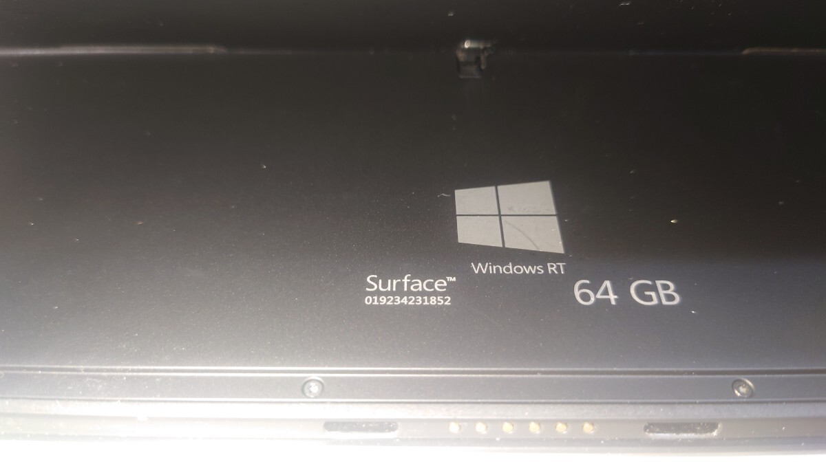 microsoft surfaceRT model1516 TEGRA3/64GB WIN8RT の画像2