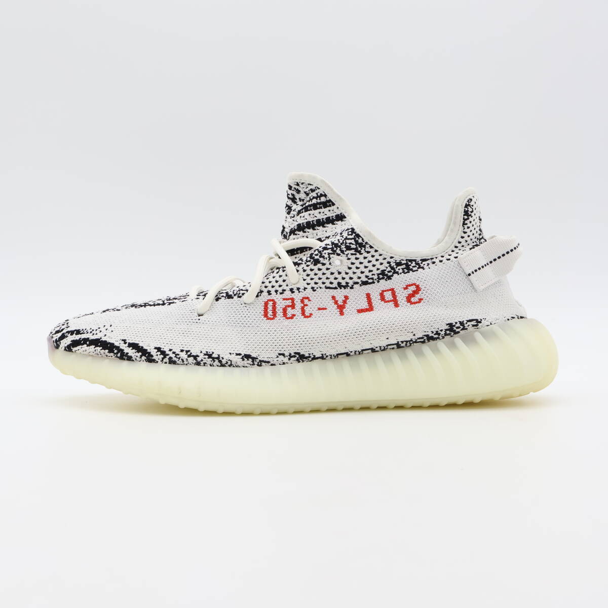 【ほぼ新品】adidas YEEZY Boost 350 V2 Zebra アディダス イージーブースト350 V2 ゼブラ CP9654 29.5cm